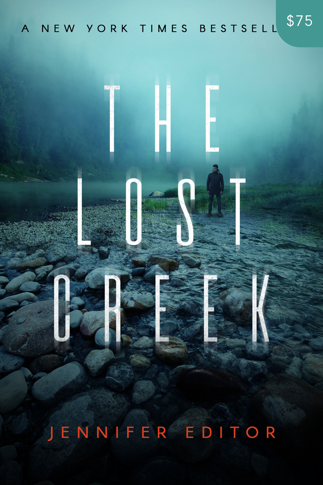 Premade Thriller Book Cover Design: The Lost Creek